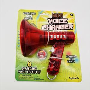 Toysmith Tech Gear Multi Voice Changer Amplifies Voice with 8 Effects New Works